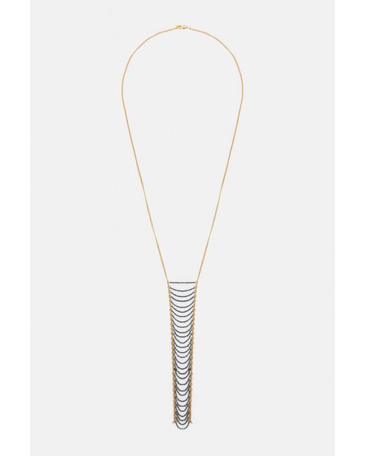 Collier Chaînes Pull&Bear en coloris White