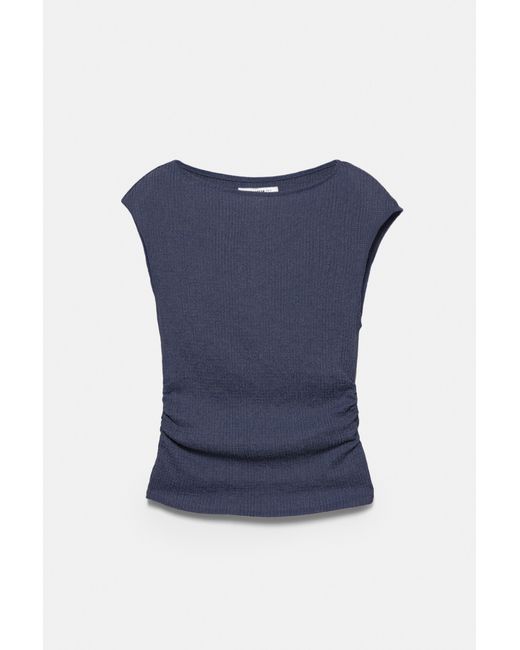 Top di Pull&Bear in Blue