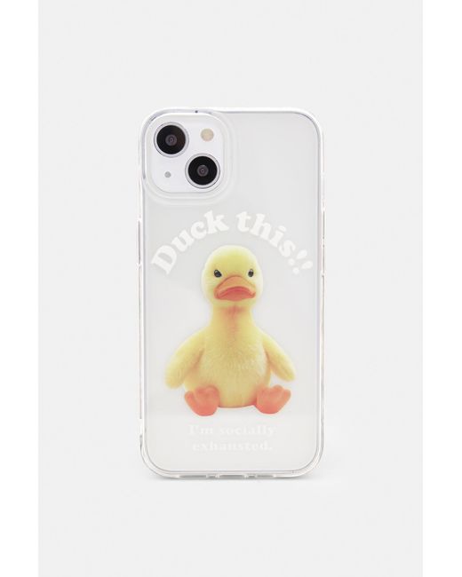 Pull&Bear White Duck Iphone Case for men