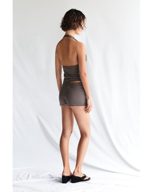 Pull&Bear Multicolor Studded Halter Top