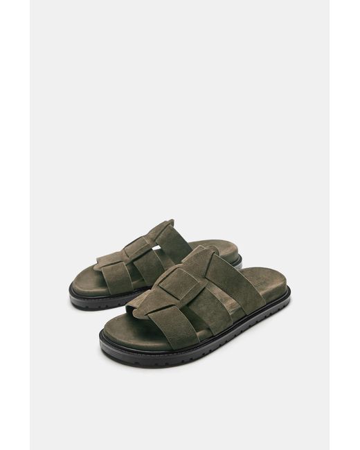 Sandali di Pull&Bear in Brown da Uomo