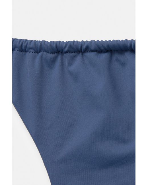 Bas De Bikini String Froncé Pull&Bear en coloris Black