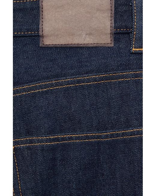 Pull&Bear White Baggy Jeans for men