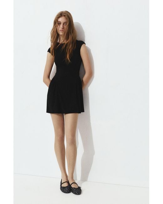 Pull&Bear Black Polka Dot Ballerinas