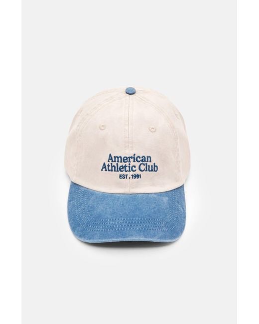 Pull&Bear Blue American Athletic Club Cap