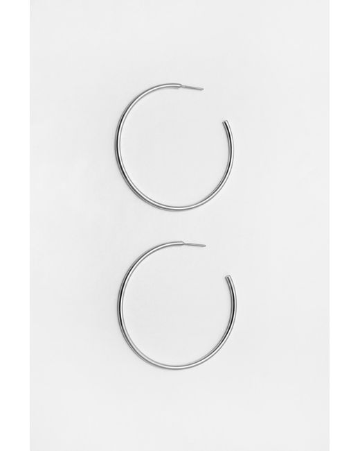 Pull&Bear Blue Pack Of 2 Basic Hoop Earrings
