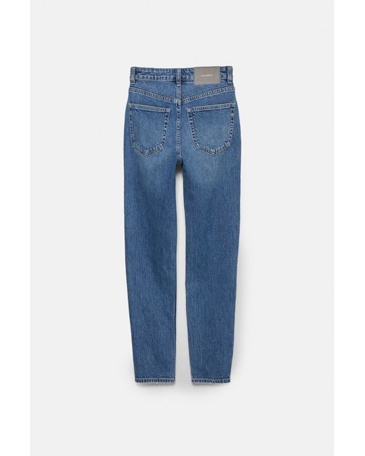 Pull&Bear Slim Jeans Comfort in het Blue