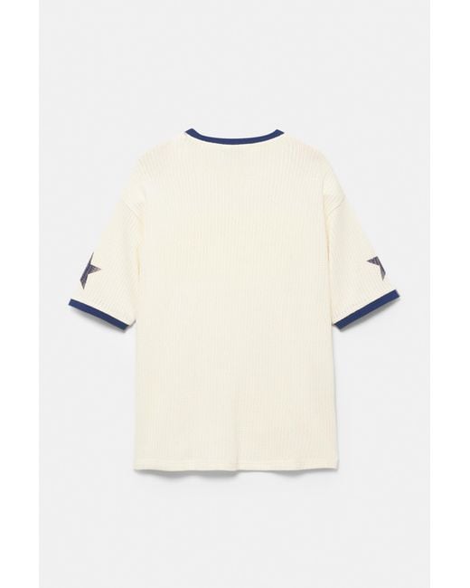 Pull&Bear Kurzarm-Pullover Mit Grafik in Gray für Herren