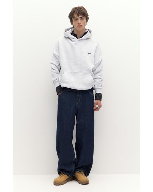 Pull&Bear Stwd Hoodie in het White voor heren