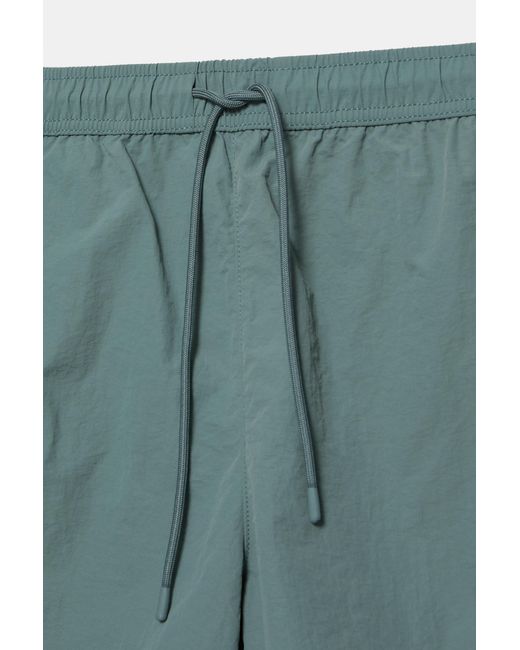 Pull&Bear Regular Fit Zwembroek in het Green voor heren