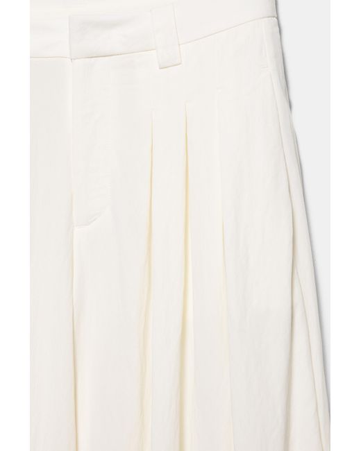 Pull&Bear Multicolor Sarouel Trousers With Darts