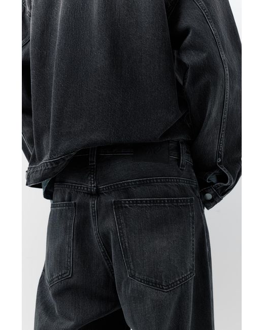 Pull&Bear Blue Baggy Jeans for men