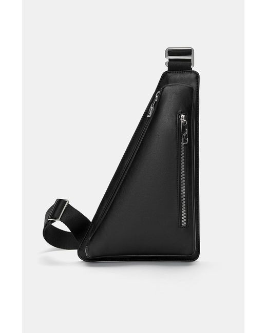 Borsa A Tracolla Marsupio di Pull&Bear in Black da Uomo