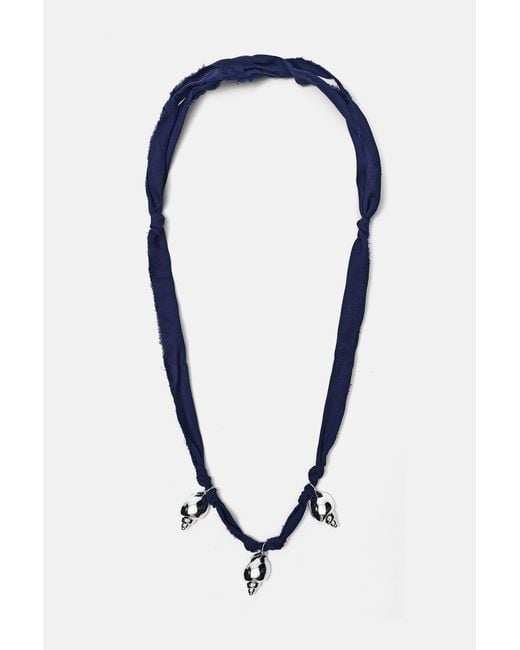 Collier Coquillages Pull&Bear en coloris Blue