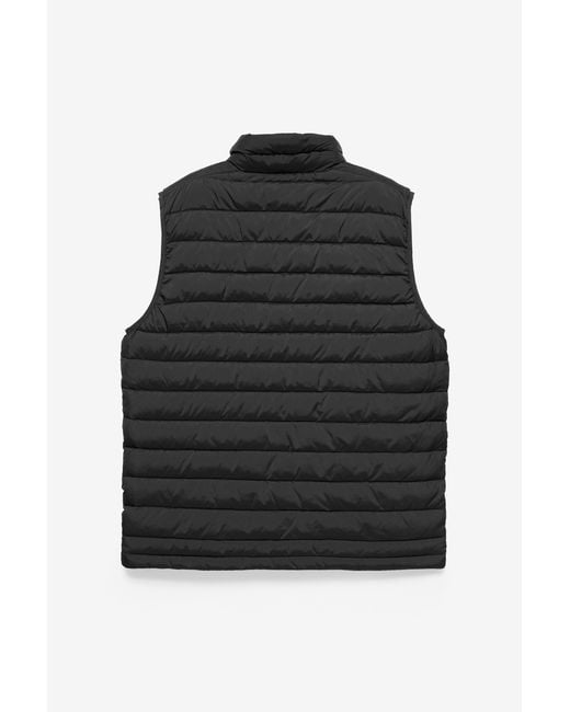 Pull&Bear Gewatteerde Bodywarmer in het Black voor heren