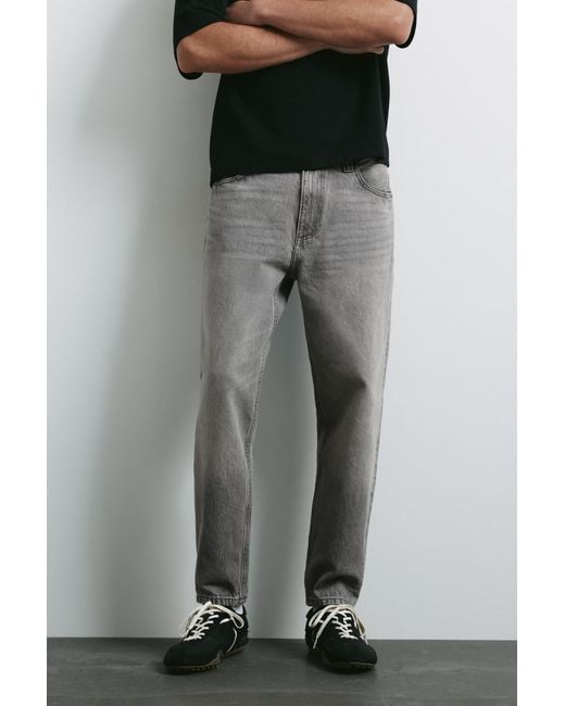 Pull&Bear Black Standard Jeans for men