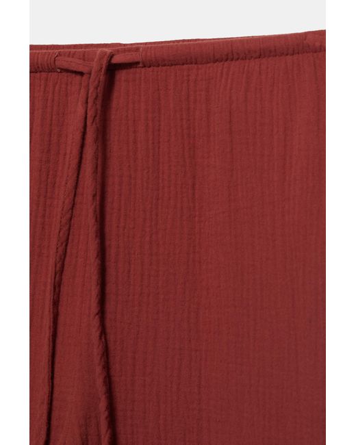 Pantalon Fluide En Bambula Pull&Bear en coloris Multicolor