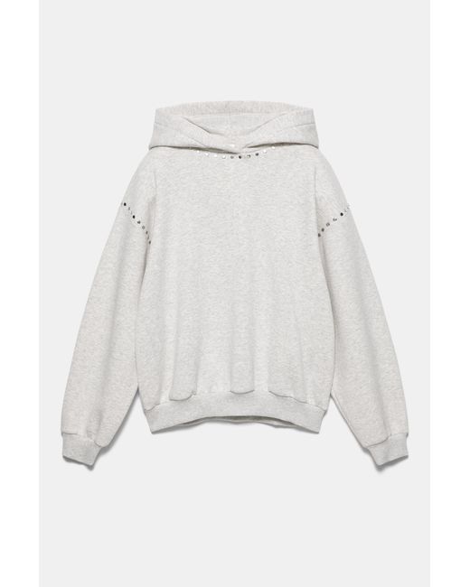 Pull&Bear Multicolor Studded Hoodie