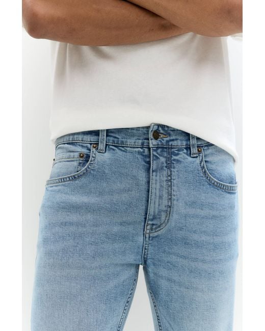 Pull&Bear Basic-Jeans Im Carrot Fit in Blue für Herren