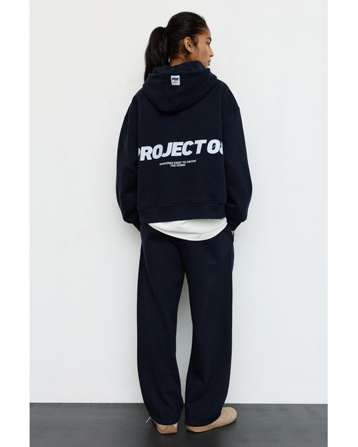 Pull&Bear Balloon Fit Joggingbroek in het Blue