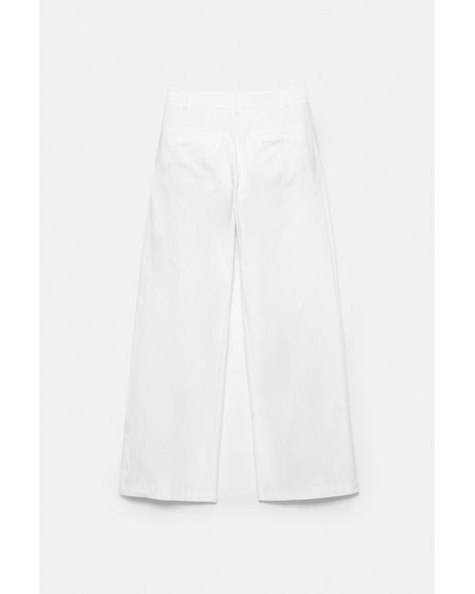 Pull&Bear Black Double-Dart Trousers