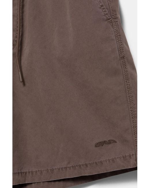 Pull&Bear Blue Stwd Board Shorts for men