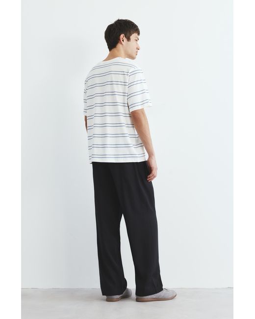 Pull&Bear Tailoring Joggingbroek in het Black voor heren