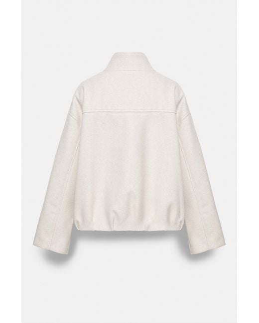 Bomber A Pallone di Pull&Bear in White