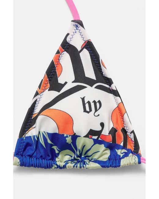 Pull&Bear Multicolor Pleasures X Stwd Triangle Bikini Top