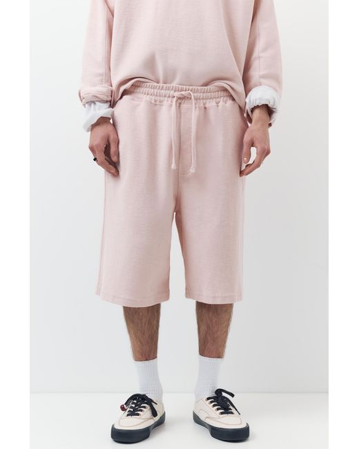 Bermuda Jogger Skater Stwd Pull&Bear pour homme en coloris Pink
