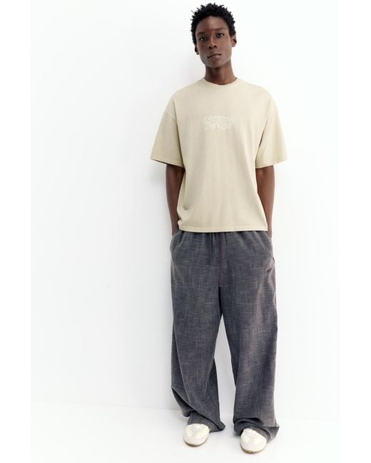 Pull&Bear Multicolor Stwd Electrical Impulse T-Shirt for men