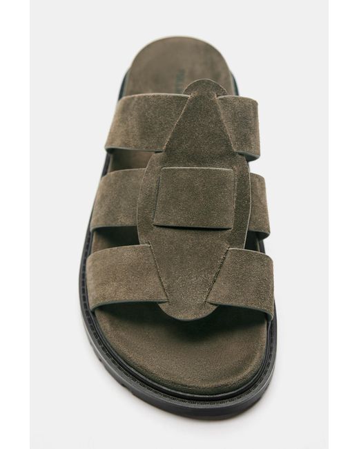 Sandali di Pull&Bear in Brown da Uomo