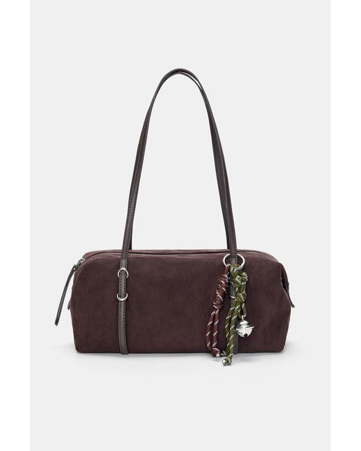 Pull&Bear Brown Schultertasche Mit Zierde