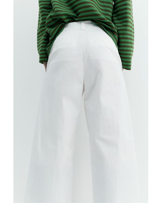 Pull&Bear Black Double-Dart Trousers