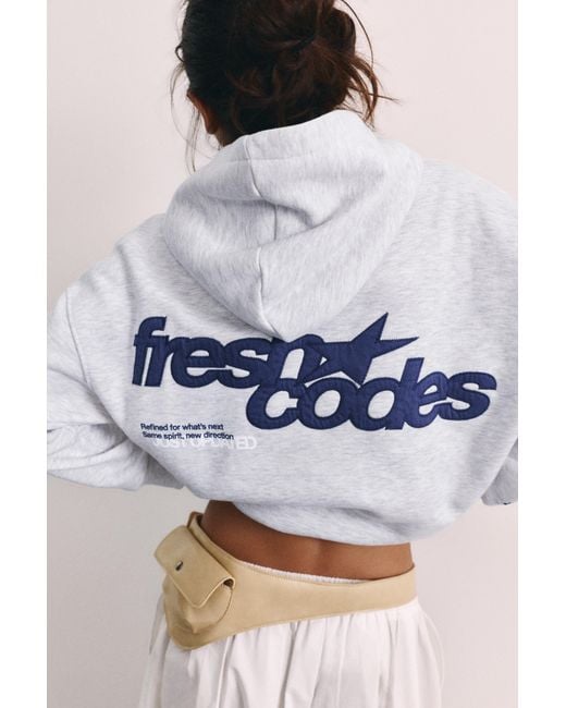 Sweat À Capuche Fresh Codes Pull&Bear en coloris White