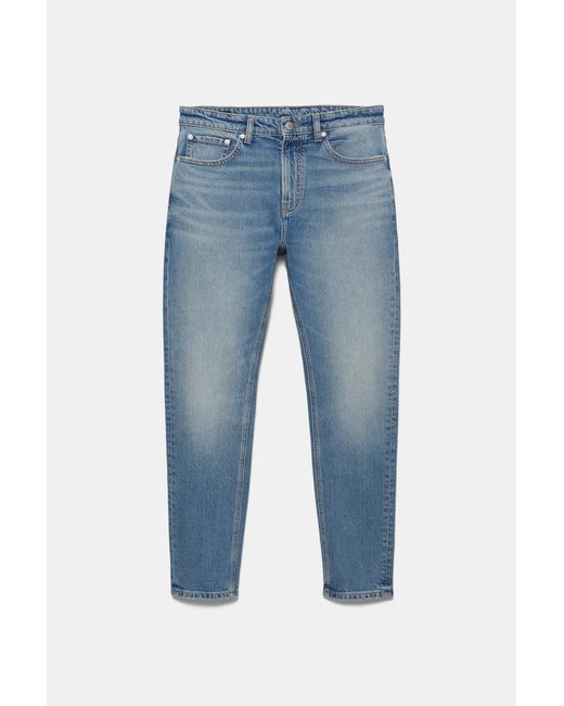 Pull&Bear Blue Slim Fit Jeans for men