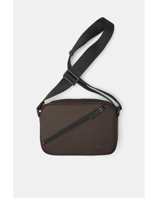 Borsa A Tracolla Stwd di Pull&Bear in Gray da Uomo