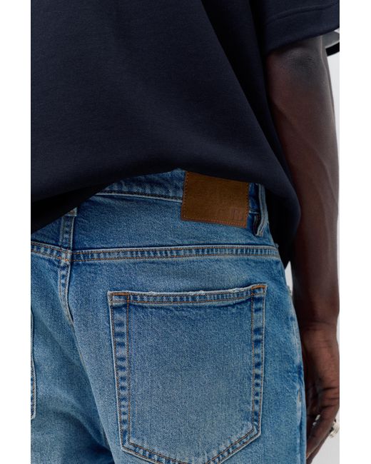 Pull&Bear Blue Slim Fit Jeans for men