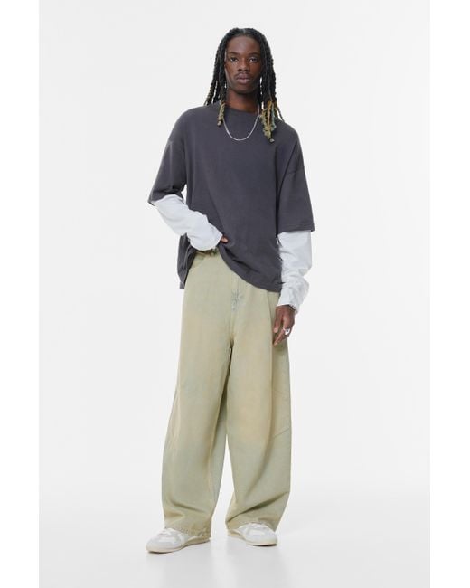 Pull&Bear Super Baggy Jeans in Multicolor für Herren