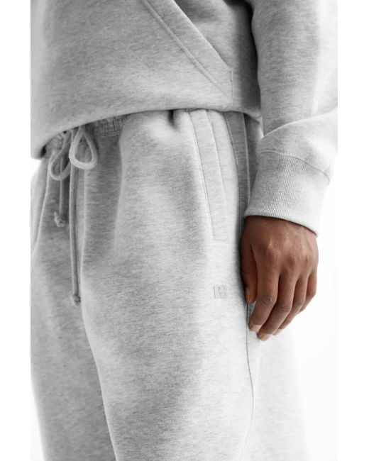 Pull&Bear Gray Baggy Tracksuit Bottoms for men