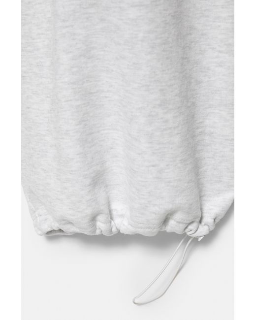 Pull&Bear Blue Wide-Leg Tracksuit Bottoms With Adjustable Hem