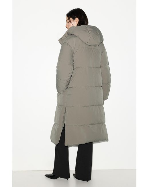 Pull&Bear Multicolor Water-Repellent Quilted Coat