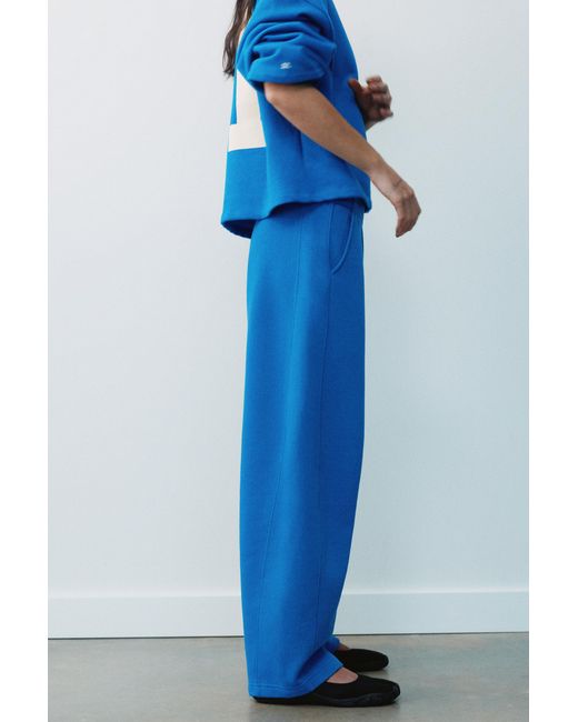 Pull&Bear Barrel Joggingbroek in het Blue
