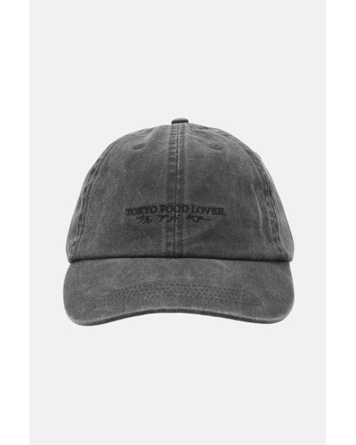 Pull&Bear Gray Faded Cap With Embroidery for men