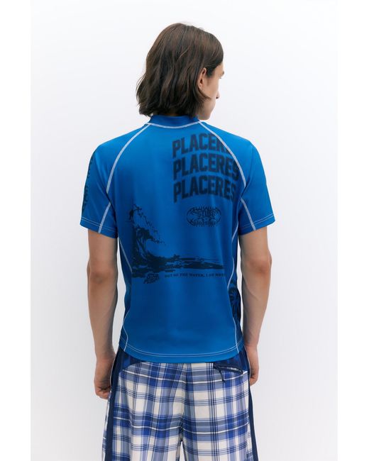 Pull&Bear Blue Pleasures X Stwd T-Shirt for men