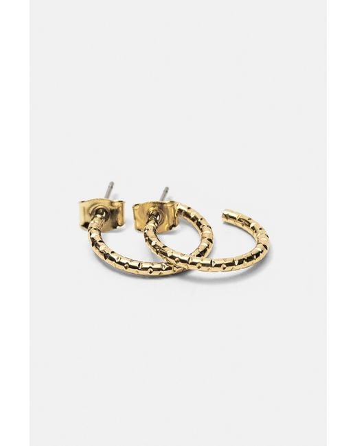 Set Di Orecchini Ear Cuff di Pull&Bear in White