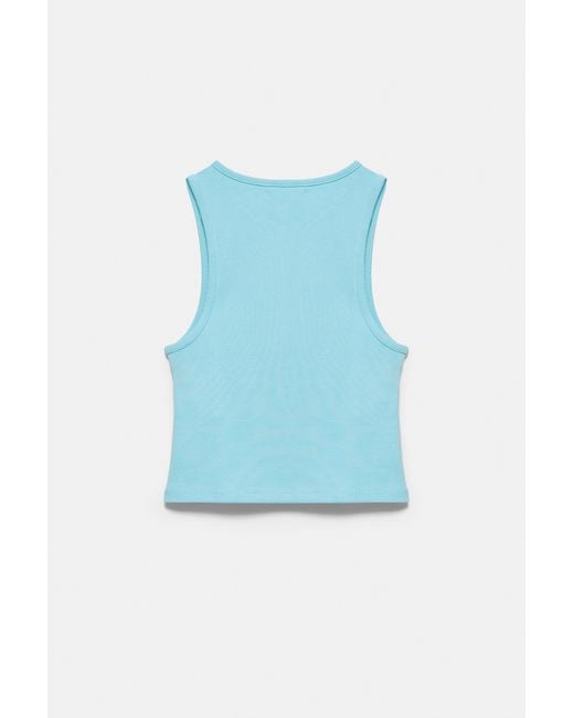 Pull&Bear Blue Tank Top