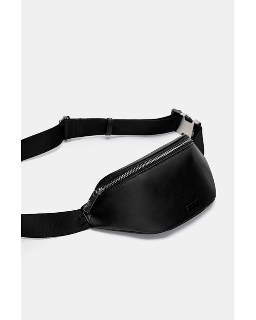 Pull&Bear White Urban Fanny Pack for men