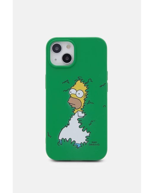 Pull&Bear Green Simpsons Iphone Case for men