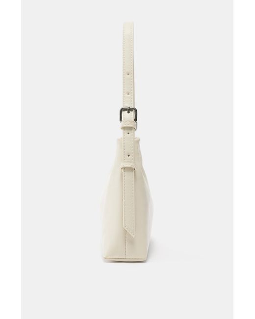 Pull&Bear White Casual Shoulder Bag